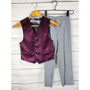 Nautica 3 Piece Boys 7 Regular Vest Dress Suit Set